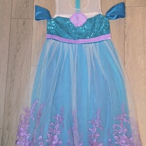 Disney Blue and Purple Mermaid Dress